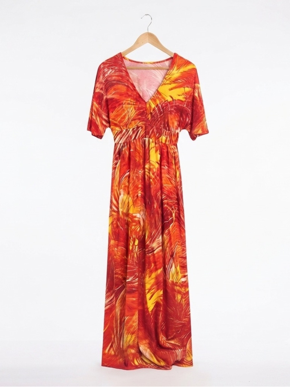 70's maxi dress SMALL handmade